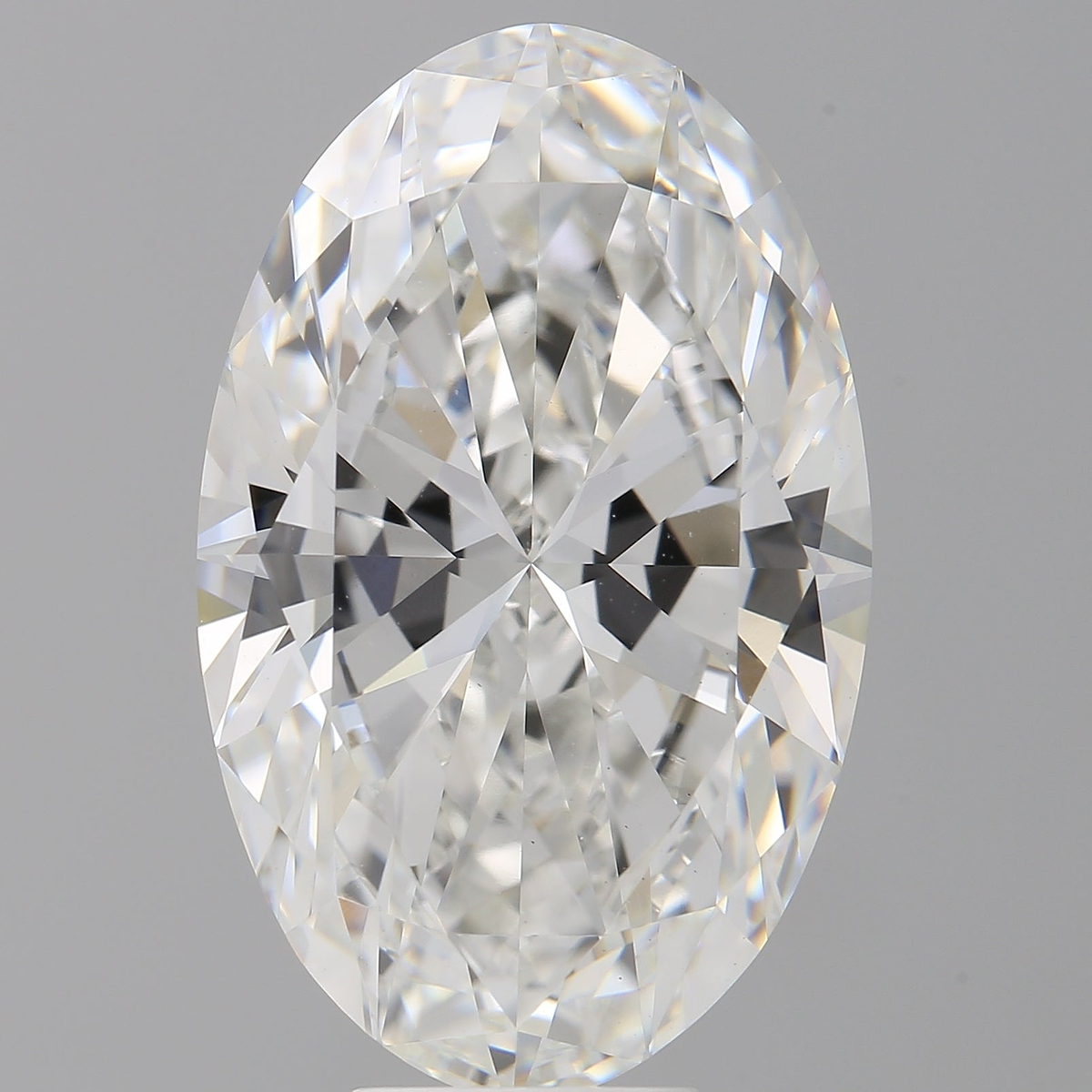 9.08 Carat Oval Shaped, Ideal Cut, F Color, VVS2 Clarity, IGI Certified Lab Grown Diamond