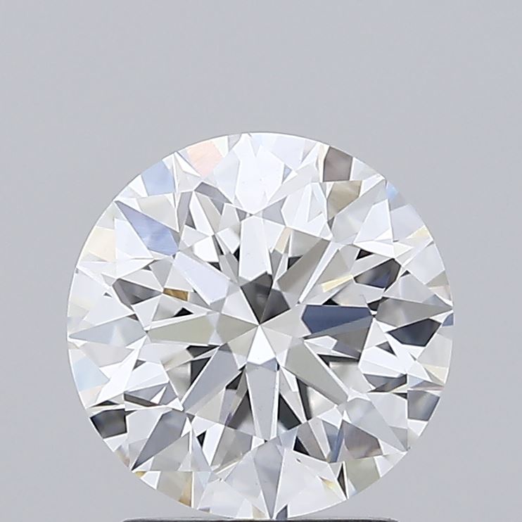 2.11 Carat Round Shaped, Ideal Cut, E Color, VVS2 Clarity, IGI Certified Lab Grown Diamond