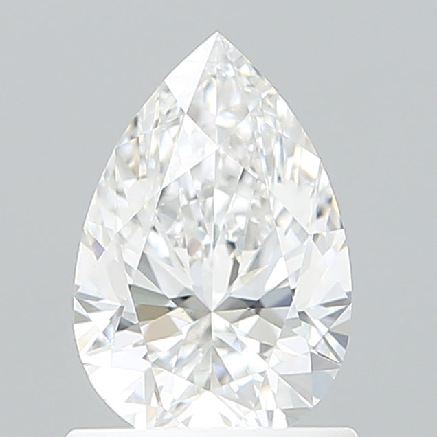 1.02 Carat Pear Shaped, Ideal Cut, D Color, VVS2 Clarity, IGI Certified Lab Grown Diamond