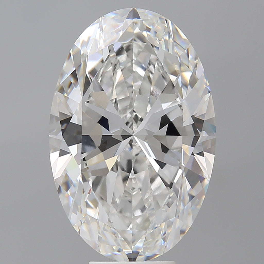9.02 Carat Oval Shaped, Ideal Cut, E Color, VVS2 Clarity, IGI Certified Lab Grown Diamond