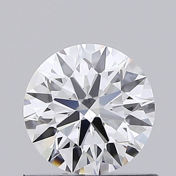 0.53 Carat Round Shaped, Ideal Cut, D Color, VVS2 Clarity, IGI Certified Lab Grown Diamond