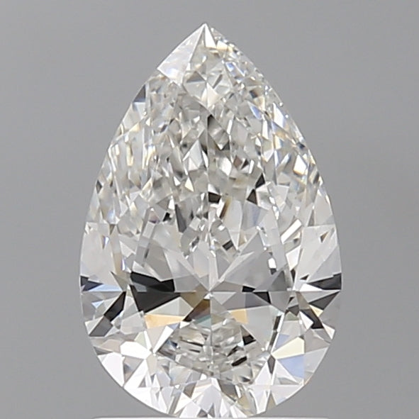 1.50 Carat Pear Shaped, Ideal Cut, E Color, VVS2 Clarity, IGI Certified Lab Grown Diamond