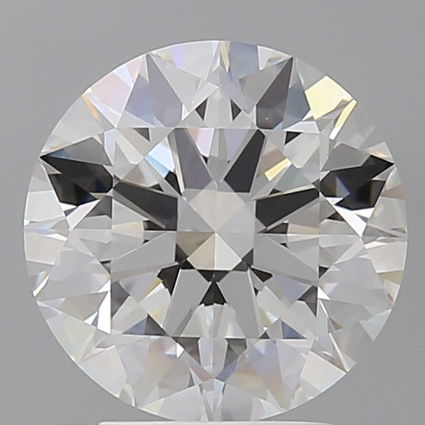 3.58 Carat Round Shaped, Ideal Cut, E Color, VVS2 Clarity, IGI Certified Lab Grown Diamond