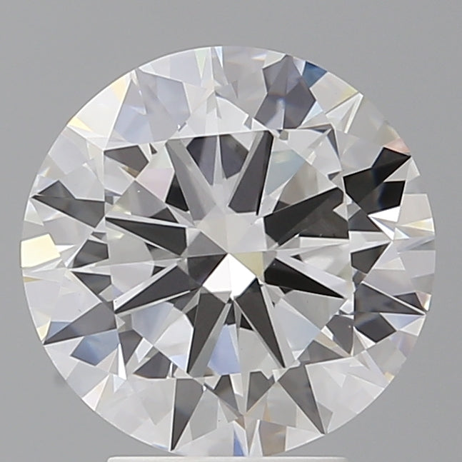 4.00 Carat Round Shaped, Excellent Cut, F Color, VS1 Clarity, IGI Certified Lab Grown Diamond