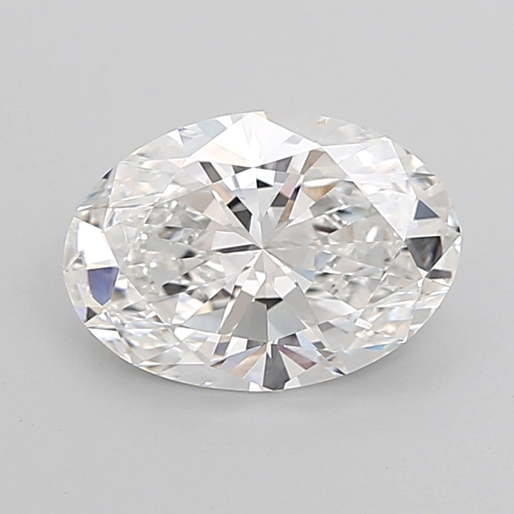 4.08 Carat Oval Shaped, Ideal Cut, D Color, VVS1 Clarity, IGI Certified Lab Grown Diamond