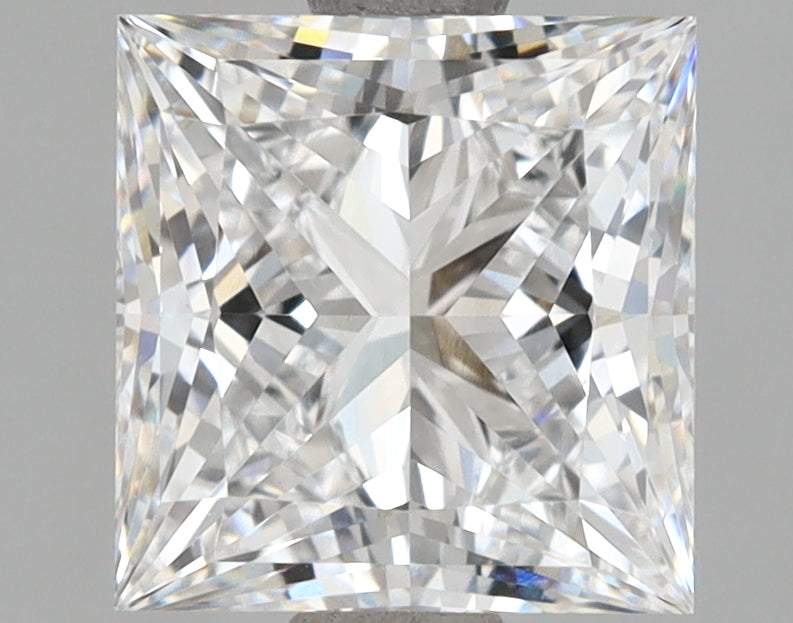 2.18 Carat Princess Shaped, Ideal Cut, D Color, VVS1 Clarity, IGI Certified Lab Grown Diamond