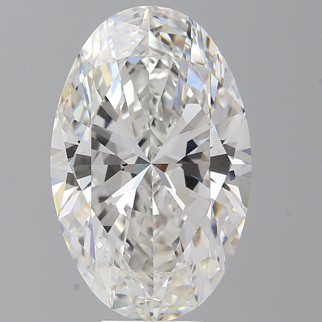 9.08 Carat Oval Shaped, Ideal Cut, F Color, VS1 Clarity, IGI Certified Lab Grown Diamond