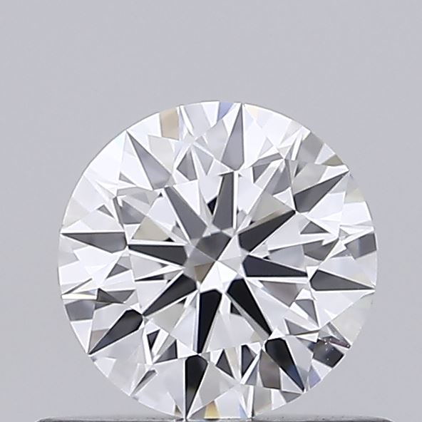 0.54 Carat Round Shaped, Ideal Cut, D Color, VVS2 Clarity, IGI Certified Lab Grown Diamond