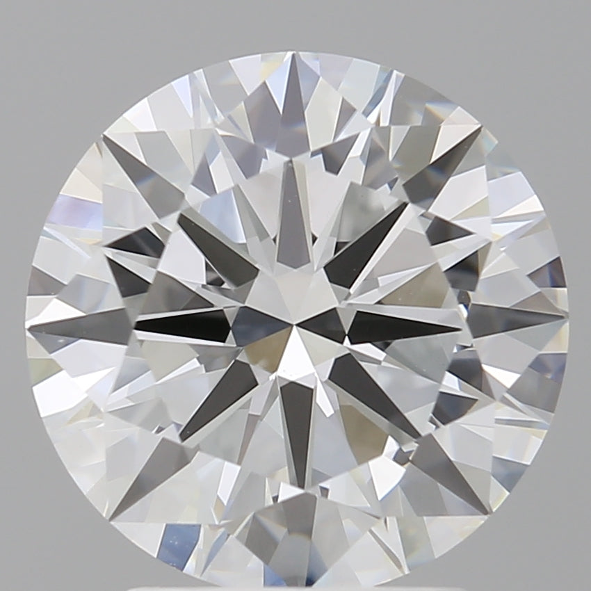 3.01 Carat Round Shaped, Excellent Cut, E Color, VVS2 Clarity, IGI Certified Lab Grown Diamond