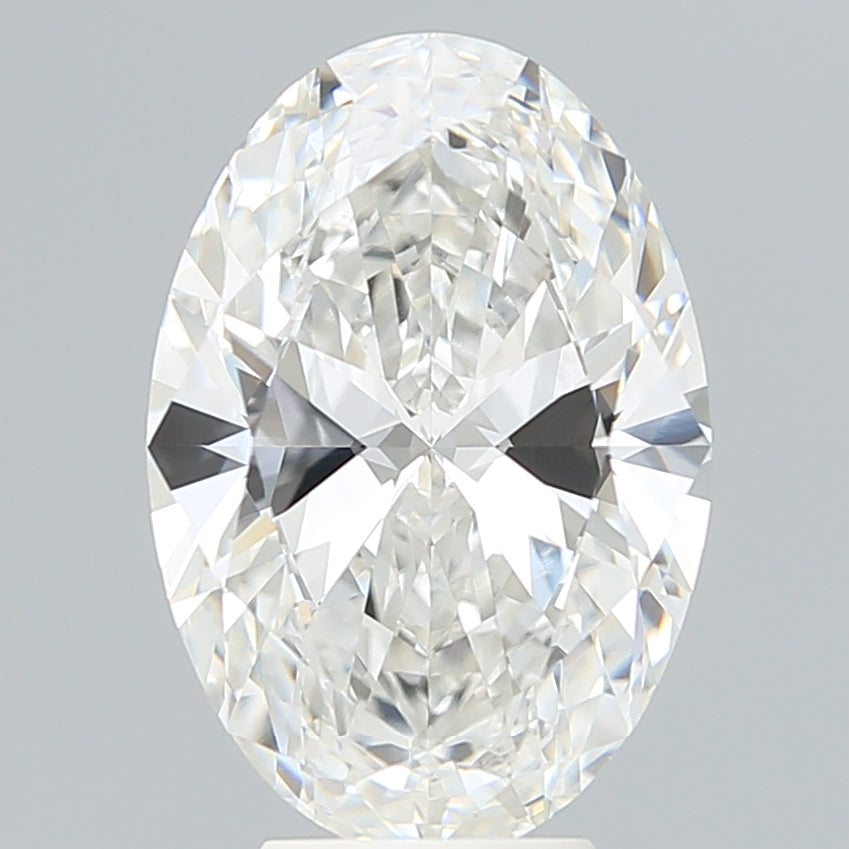 5.39 Carat Oval Shaped, Ideal Cut, F Color, VS1 Clarity, IGI Certified Lab Grown Diamond