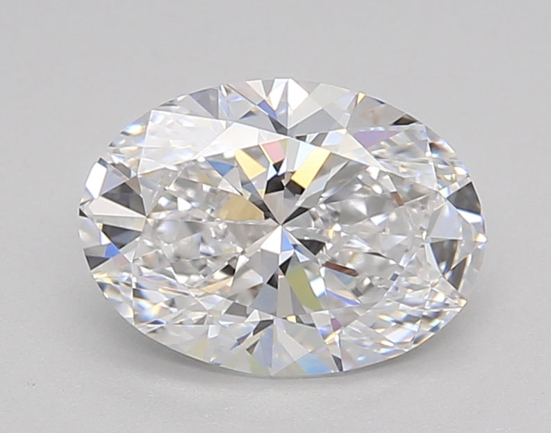 1.52 Carat Oval Shaped, Ideal Cut, D Color, VVS1 Clarity, IGI Certified Lab Grown Diamond
