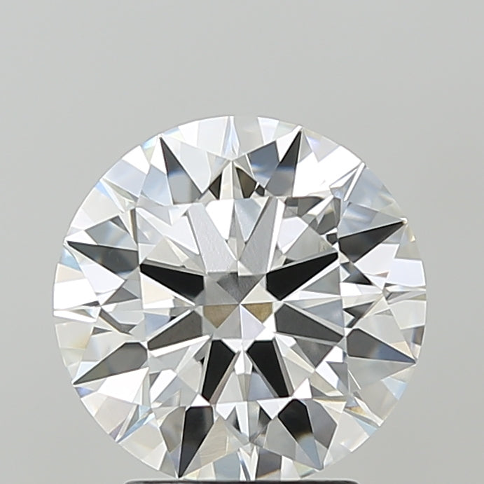 3.04 Carat Round Shaped, Ideal Cut, F Color, VVS2 Clarity, IGI Certified Lab Grown Diamond