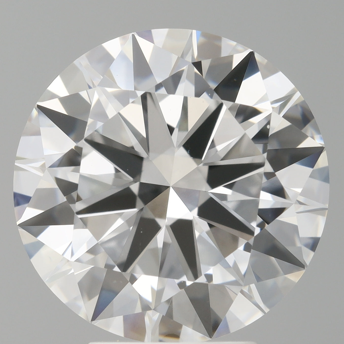 5.05 Carat Round Shaped, Excellent Cut, E Color, VVS2 Clarity, IGI Certified Lab Grown Diamond