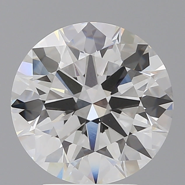 3.60 Carat Round Shaped, Ideal Cut, F Color, VVS2 Clarity, IGI Certified Lab Grown Diamond