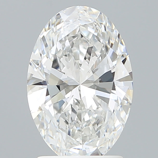 2.06 Carat Oval Shaped, Ideal Cut, E Color, VVS2 Clarity, IGI Certified Lab Grown Diamond