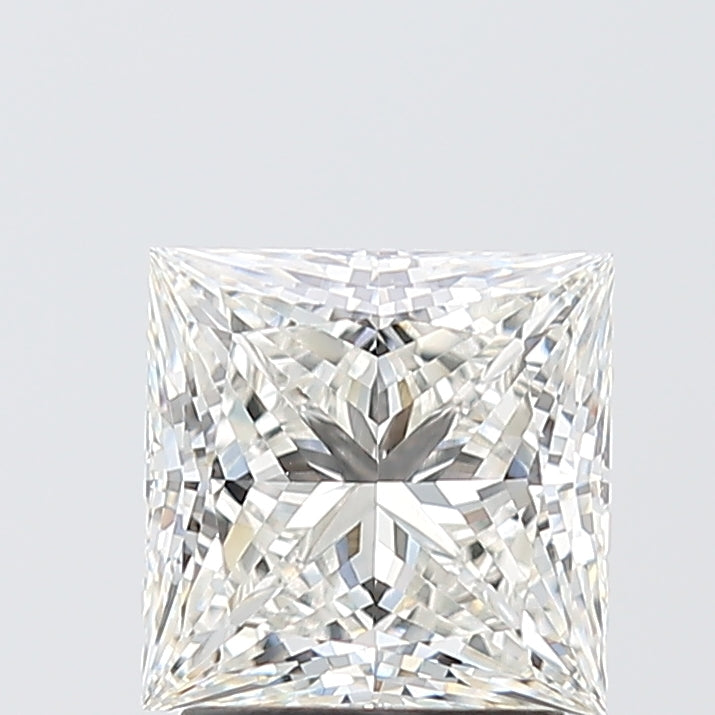 2.03 Carat Princess Shaped, Excellent Cut, F Color, VVS2 Clarity, IGI Certified Lab Grown Diamond