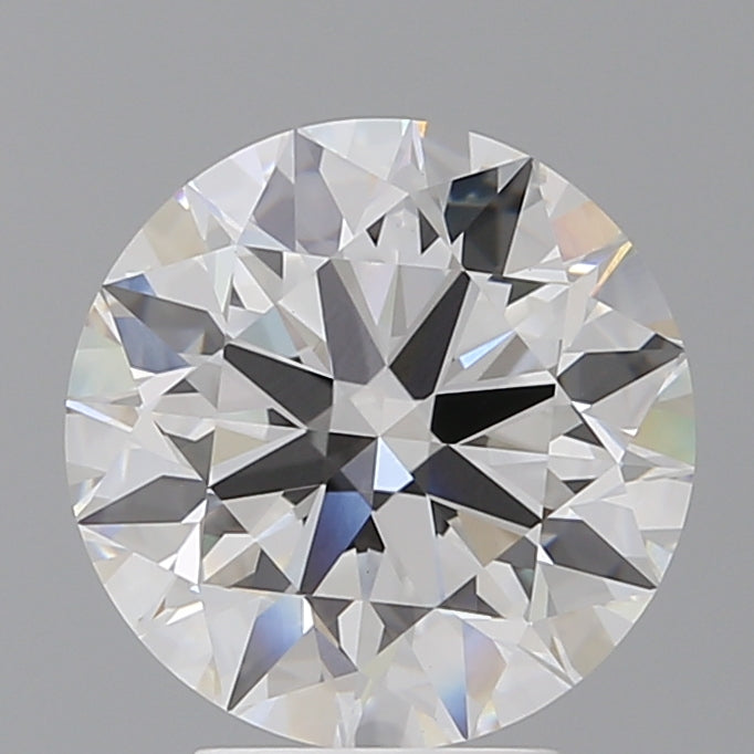4.05 Carat Round Shaped, Ideal Cut, E Color, VVS2 Clarity, IGI Certified Lab Grown Diamond