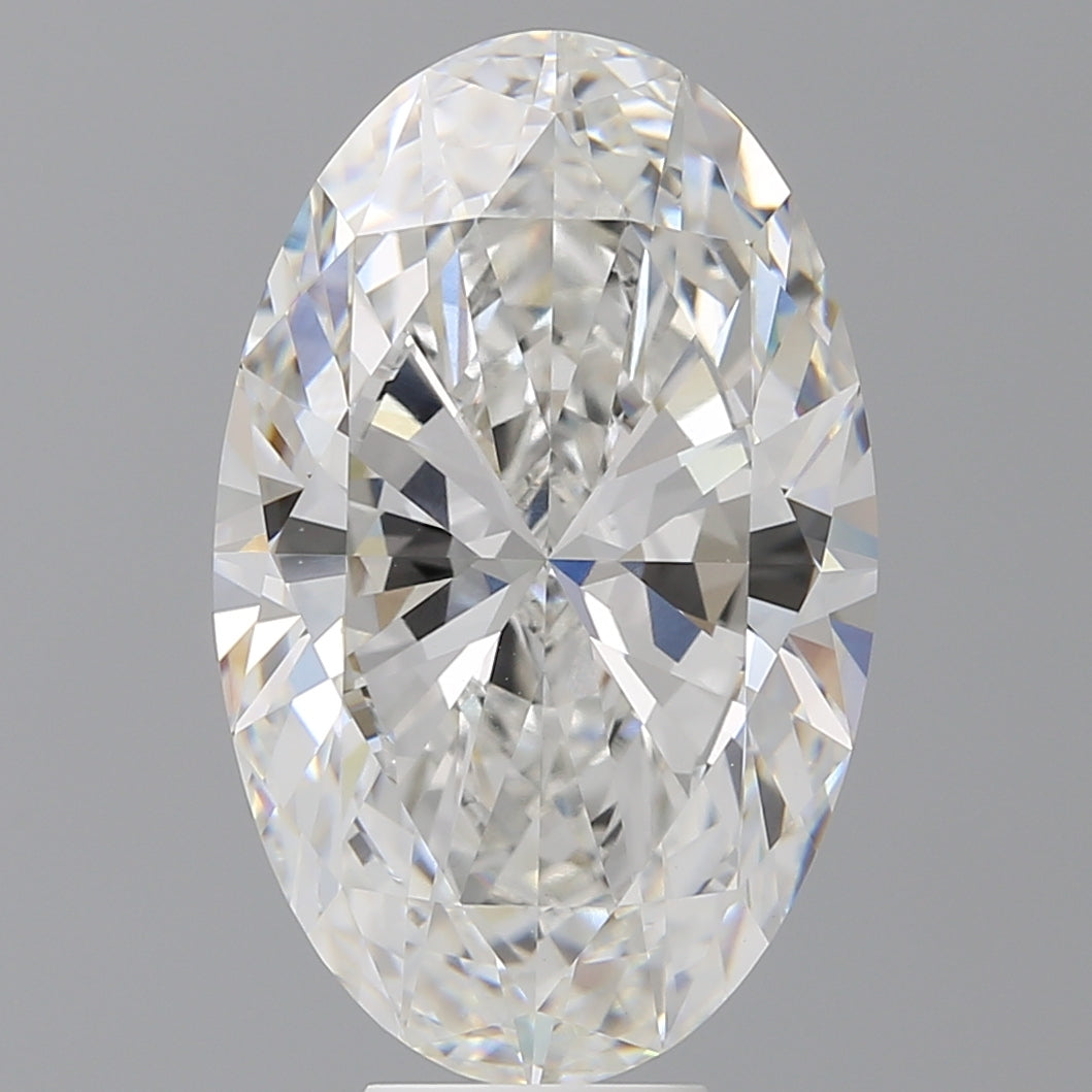 9.07 Carat Oval Shaped, Ideal Cut, F Color, VVS2 Clarity, IGI Certified Lab Grown Diamond