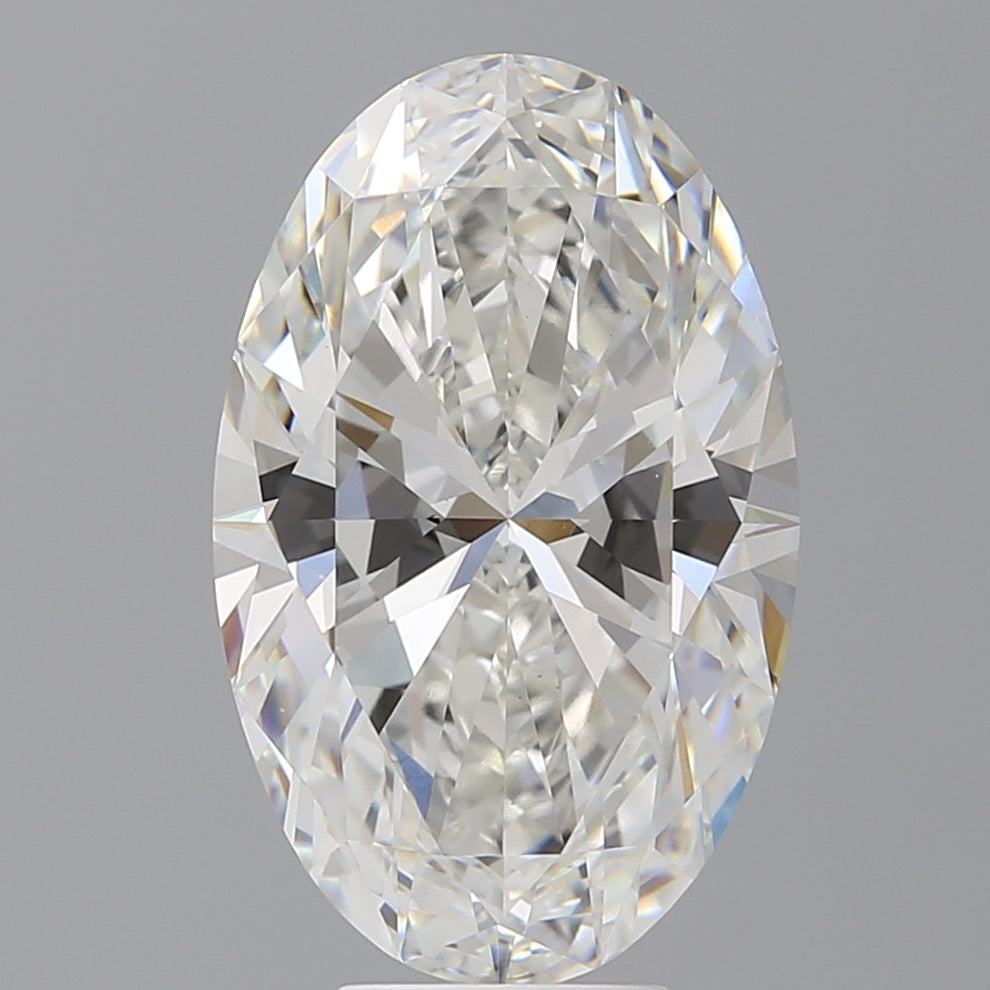7.07 Carat Oval Shaped, Ideal Cut, F Color, VVS2 Clarity, IGI Certified Lab Grown Diamond