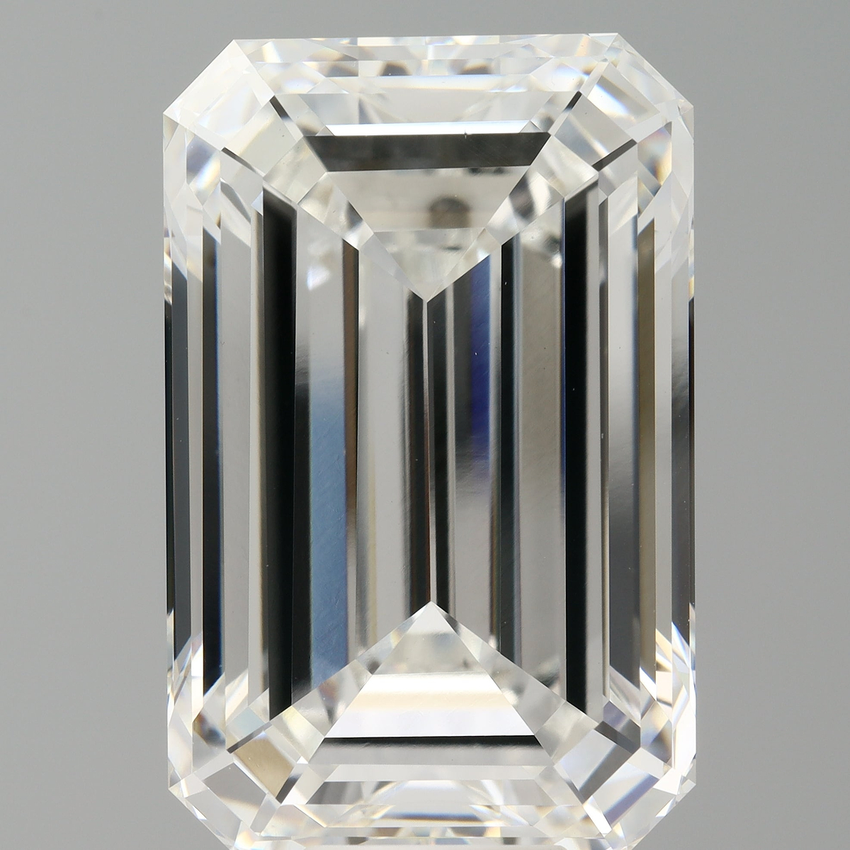 13.57 Carat Emerald Shaped, Ideal Cut, F Color, VVS2 Clarity, IGI Certified Lab Grown Diamond