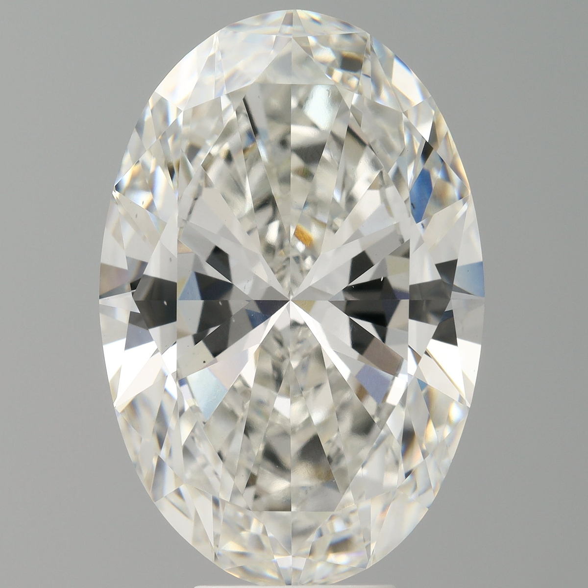 8.07 Carat Oval Shaped, Ideal Cut, G Color, VS2 Clarity, IGI Certified Lab Grown Diamond