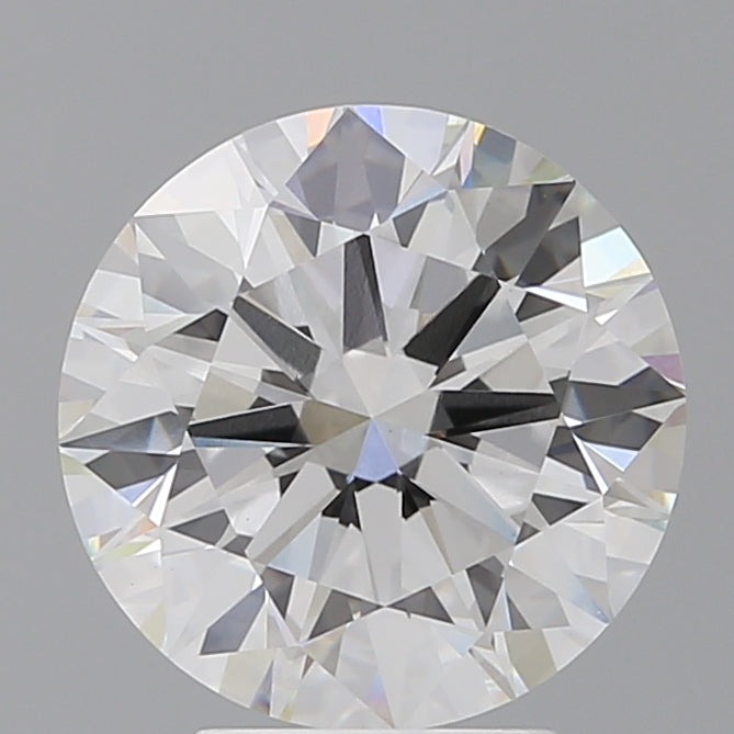 4.03 Carat Round Shaped, Ideal Cut, E Color, VVS2 Clarity, IGI Certified Lab Grown Diamond