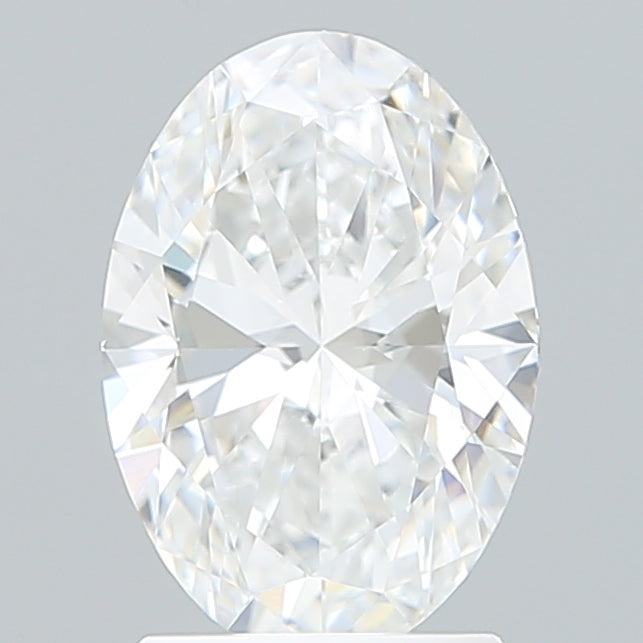 2.01 Carat Oval Shaped, Ideal Cut, D Color, VVS2 Clarity, IGI Certified Lab Grown Diamond