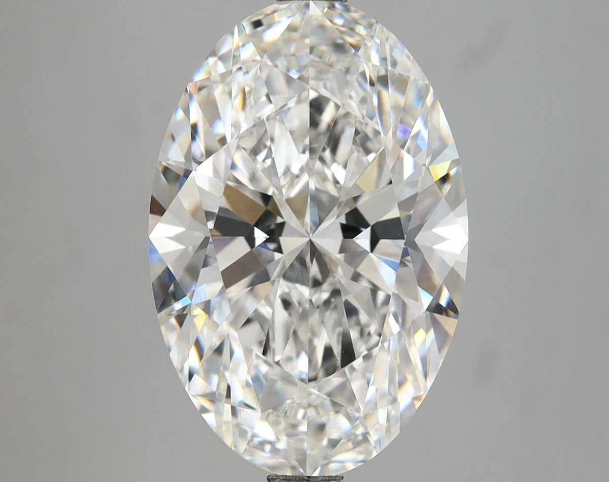 7.12 Carat Oval Shaped, Ideal Cut, F Color, VS1 Clarity, IGI Certified Lab Grown Diamond