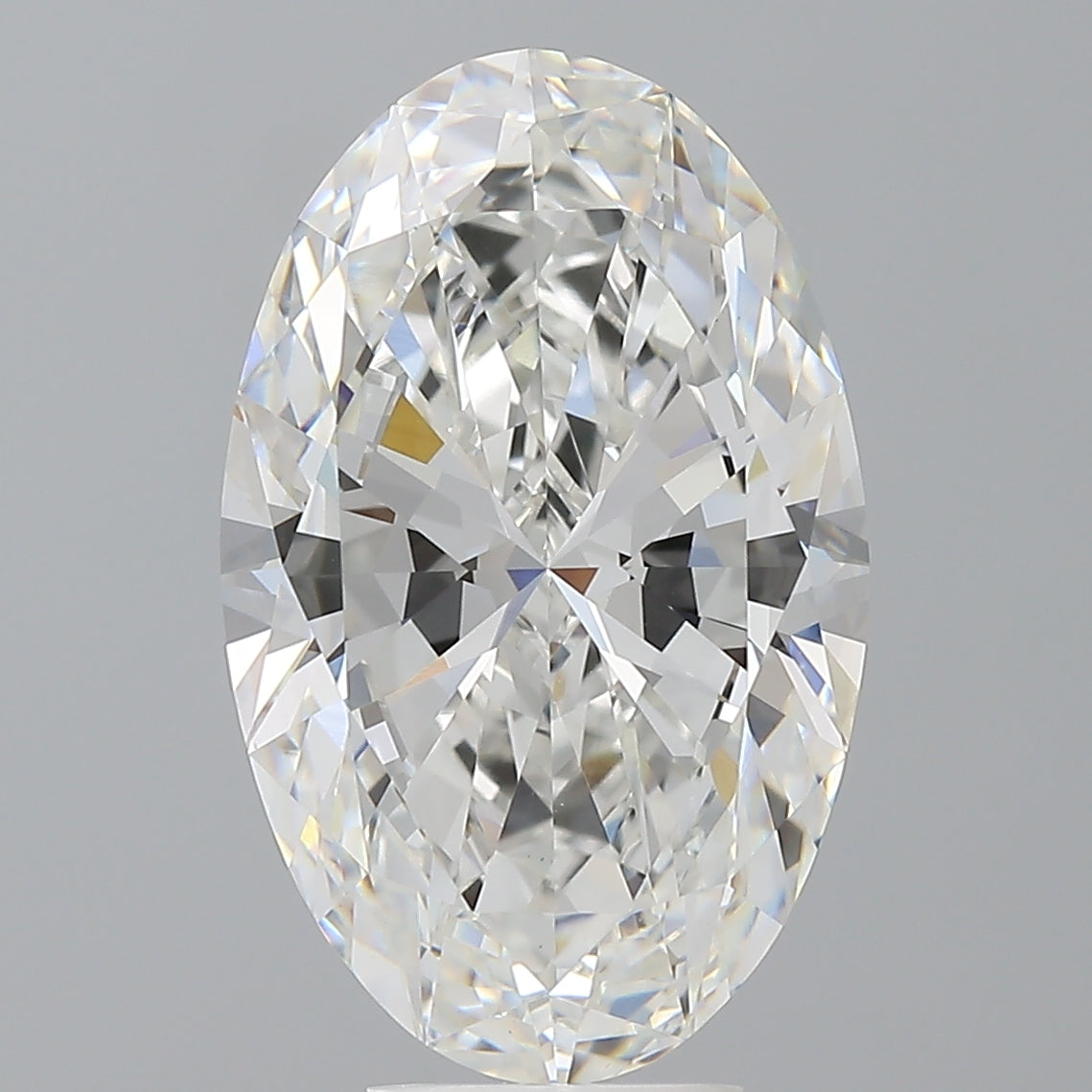 6.53 Carat Oval Shaped, Excellent Cut, F Color, VVS2 Clarity, IGI Certified Lab Grown Diamond