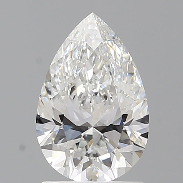 1.49 Carat Pear Shaped, Excellent Cut, E Color, VVS2 Clarity, IGI Certified Lab Grown Diamond