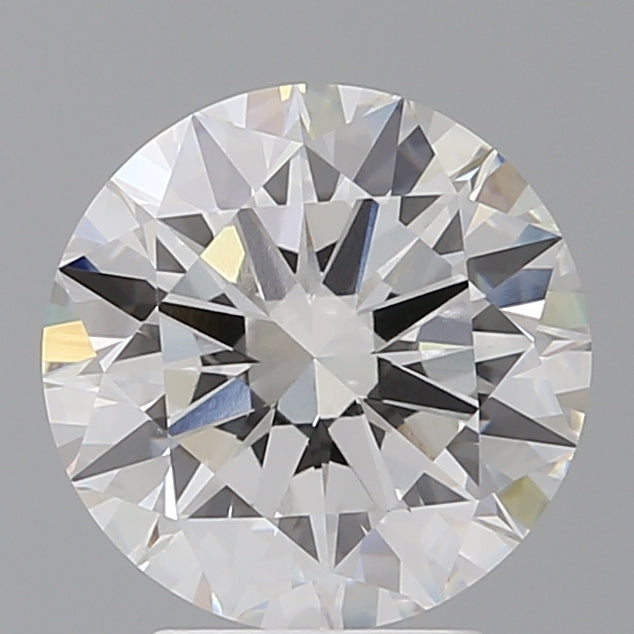 3.54 Carat Round Shaped, Excellent Cut, F Color, VS2 Clarity, IGI Certified Lab Grown Diamond