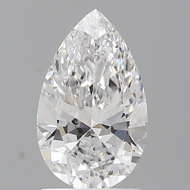 1.60 Carat Pear Shaped, Ideal Cut, D Color, VVS2 Clarity, IGI Certified Lab Grown Diamond