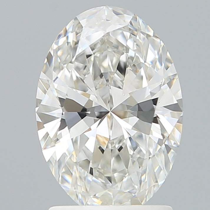 1.78 Carat Oval Shaped, Ideal Cut, F Color, VVS2 Clarity, IGI Certified Lab Grown Diamond