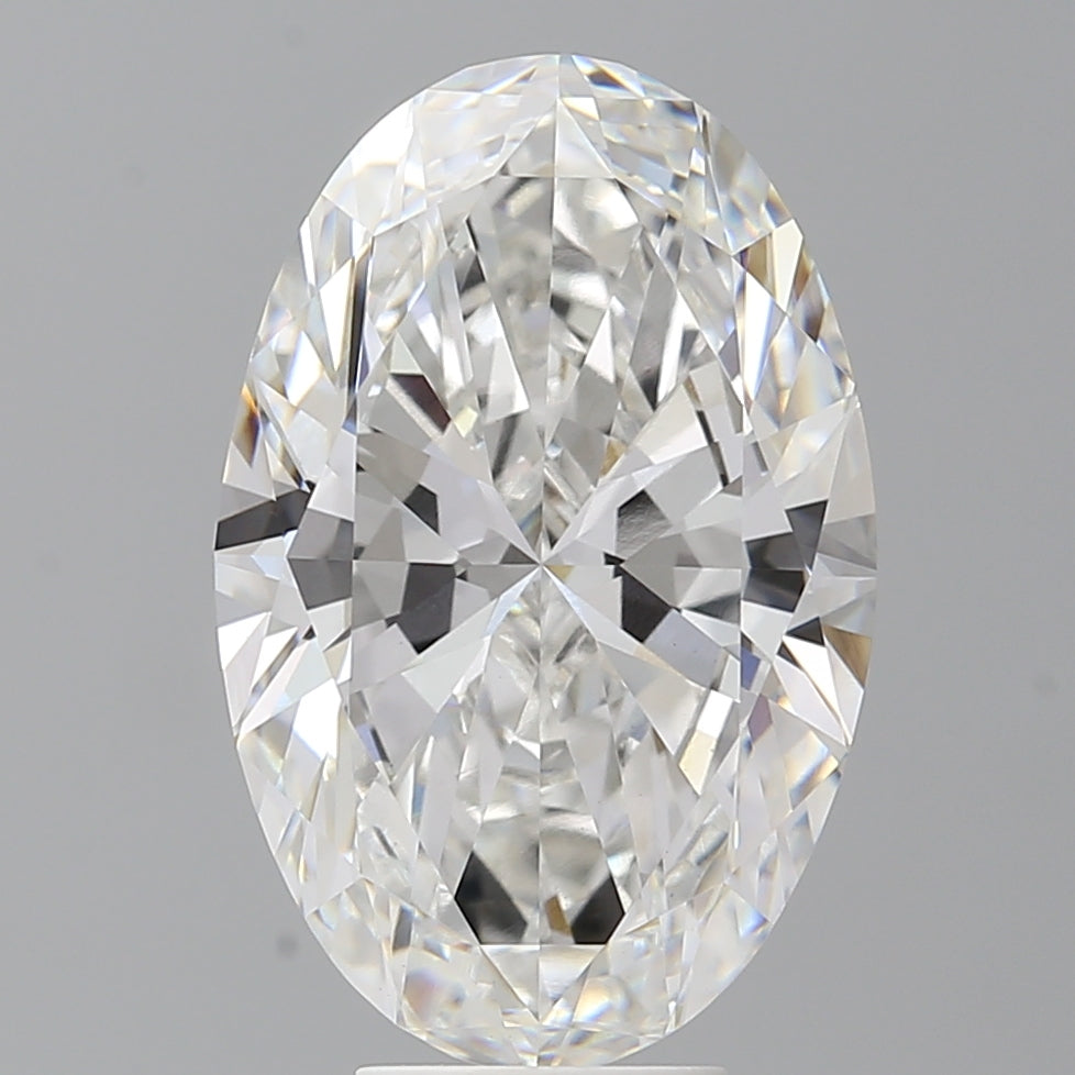 7.10 Carat Oval Shaped, Ideal Cut, F Color, VVS2 Clarity, IGI Certified Lab Grown Diamond