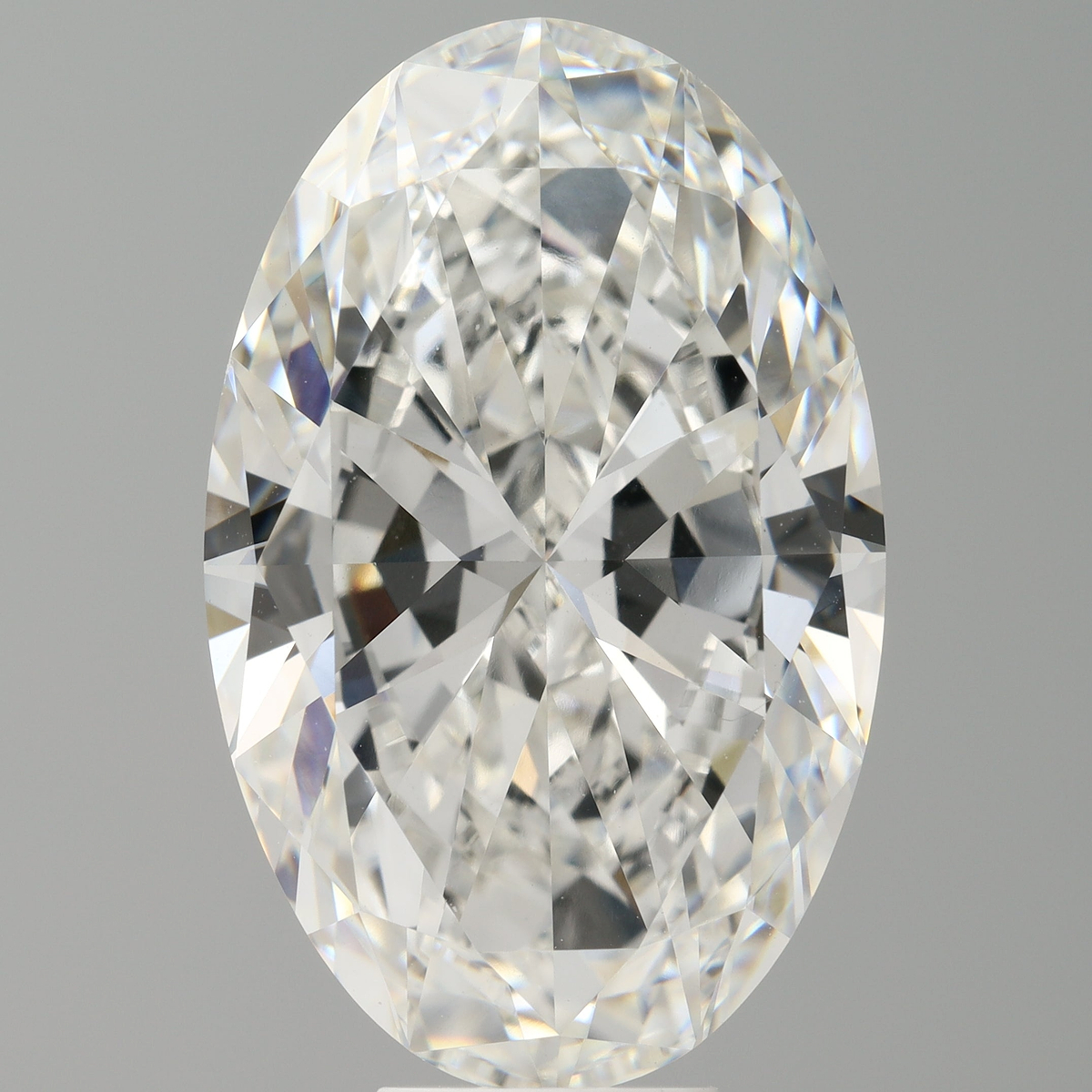 10.06 Carat Oval Shaped, Excellent Cut, F Color, VVS2 Clarity, IGI Certified Lab Grown Diamond