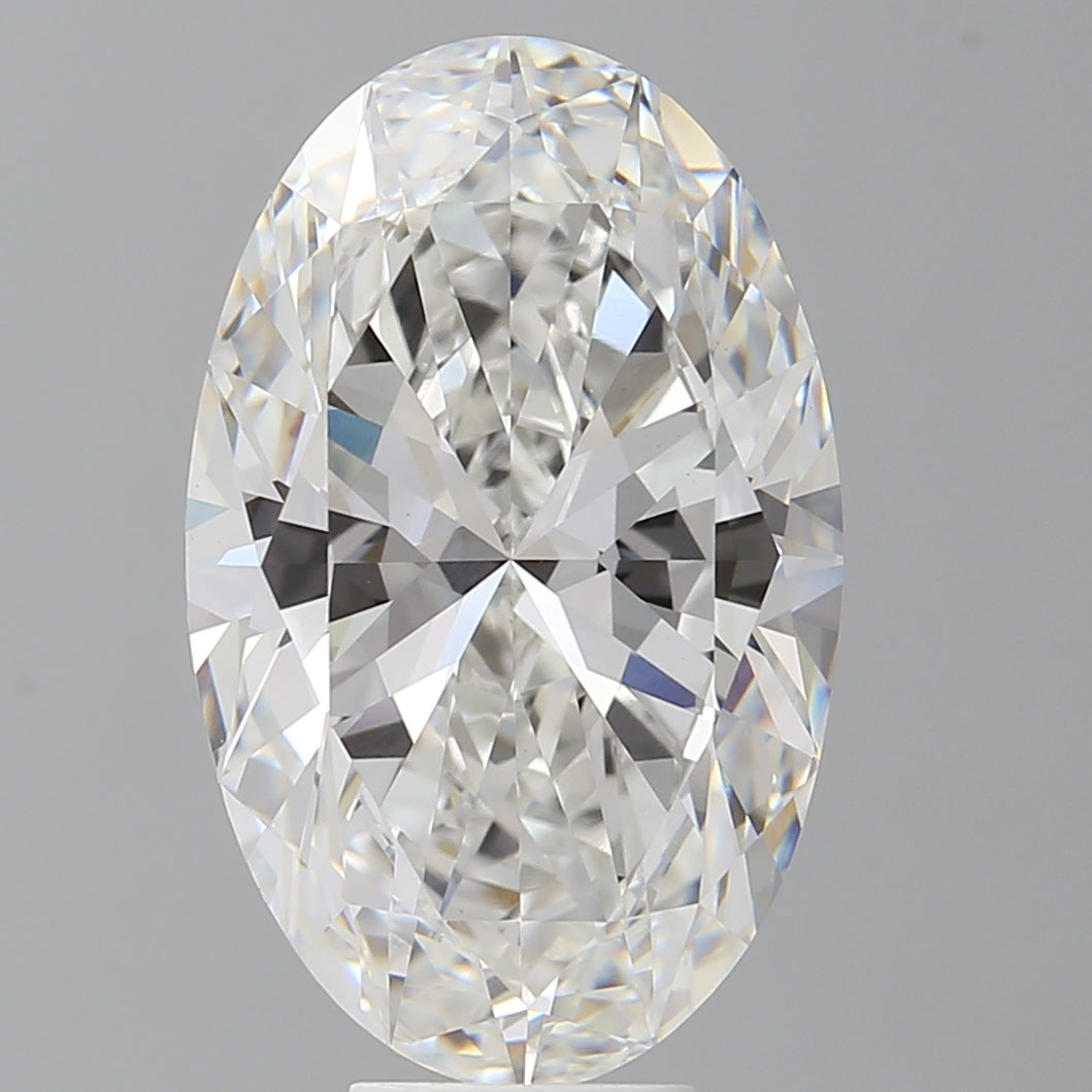 8.60 Carat Oval Shaped, Ideal Cut, F Color, VVS2 Clarity, IGI Certified Lab Grown Diamond