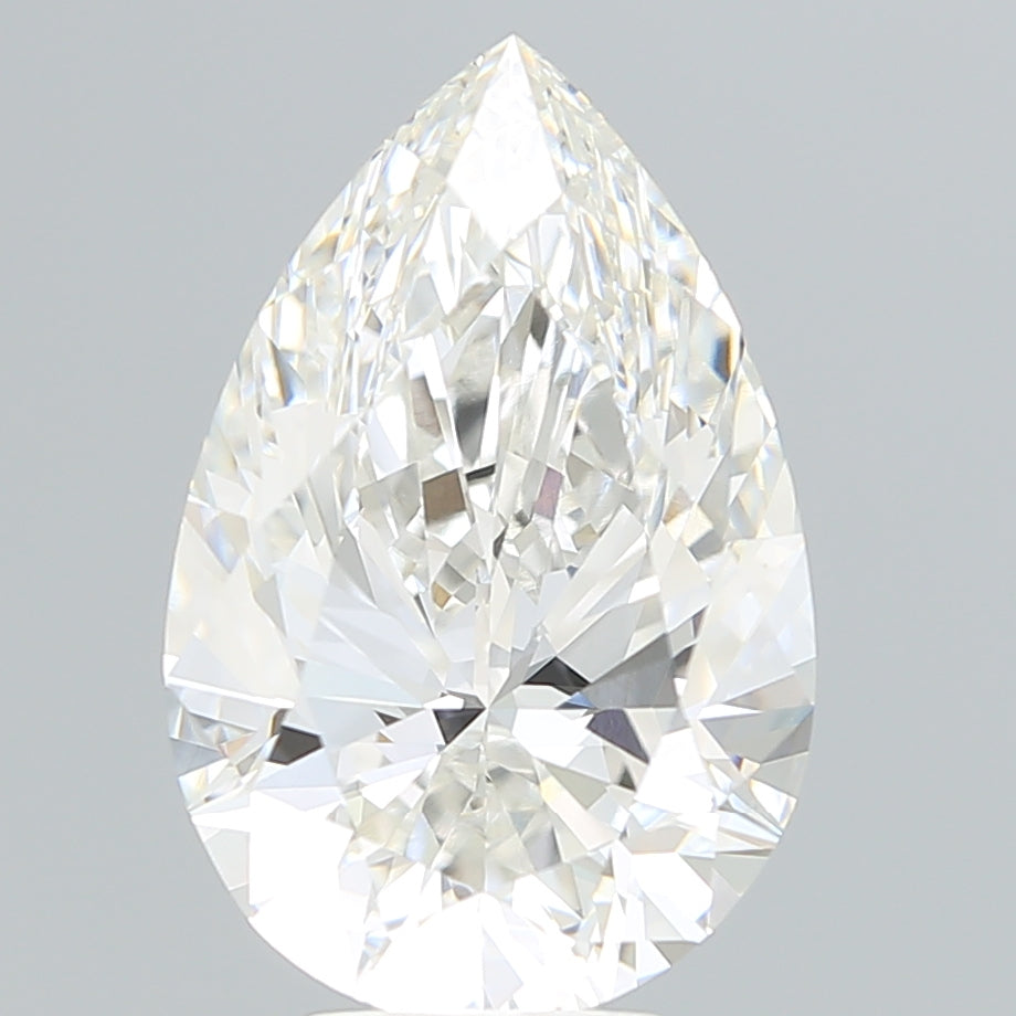 6.62 Carat Pear Shaped, Ideal Cut, G Color, VS1 Clarity, IGI Certified Lab Grown Diamond