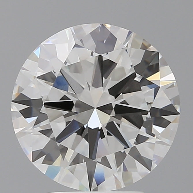 4.00 Carat Round Shaped, Excellent Cut, F Color, VS1 Clarity, IGI Certified Lab Grown Diamond