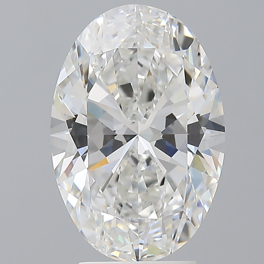4.02 Carat Oval Shaped, Ideal Cut, E Color, VVS2 Clarity, IGI Certified Lab Grown Diamond
