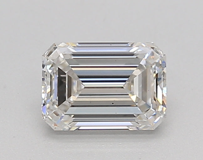 0.73 Carat Emerald Shaped, Ideal Cut, G Color, VS1 Clarity, IGI Certified Lab Grown Diamond