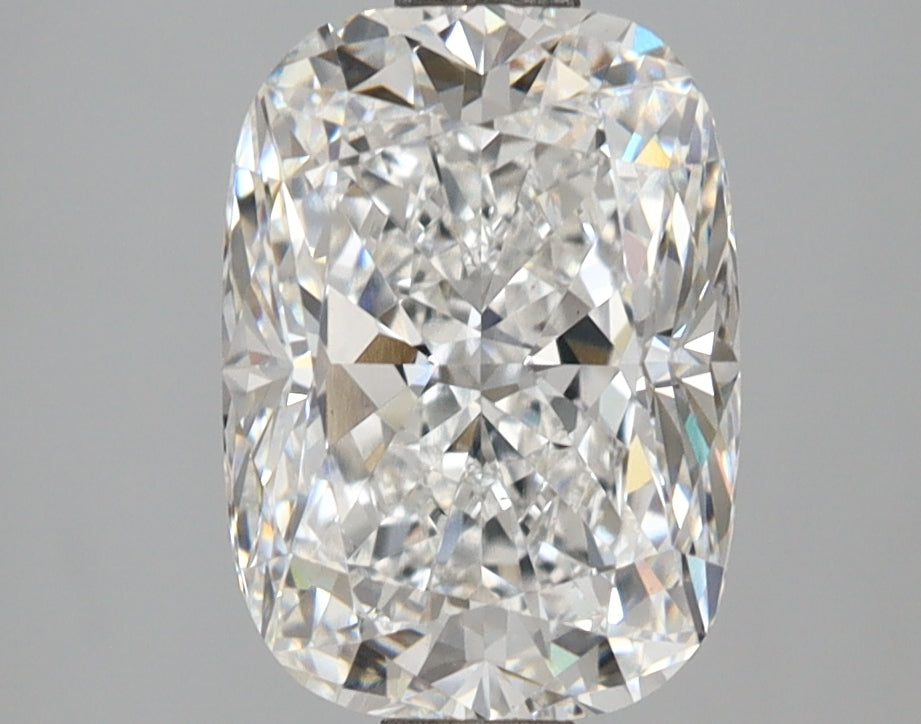 2.59 Carat Cushion Shaped, Ideal Cut, E Color, VS1 Clarity, IGI Certified Lab Grown Diamond