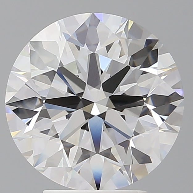 4.05 Carat Round Shaped, Ideal Cut, E Color, VVS2 Clarity, IGI Certified Lab Grown Diamond