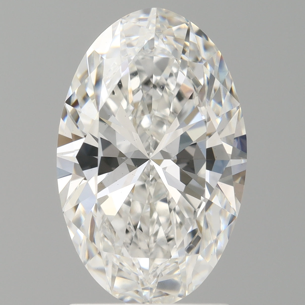 2.04 Carat Oval Shaped, Ideal Cut, E Color, VS1 Clarity, IGI Certified Lab Grown Diamond