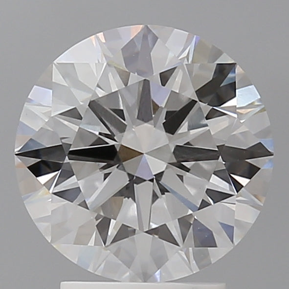 3.03 Carat Round Shaped, Ideal Cut, F Color, VVS2 Clarity, IGI Certified Lab Grown Diamond