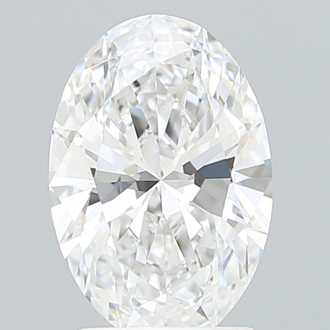 2.06 Carat Oval Shaped, Ideal Cut, E Color, VVS2 Clarity, IGI Certified Lab Grown Diamond