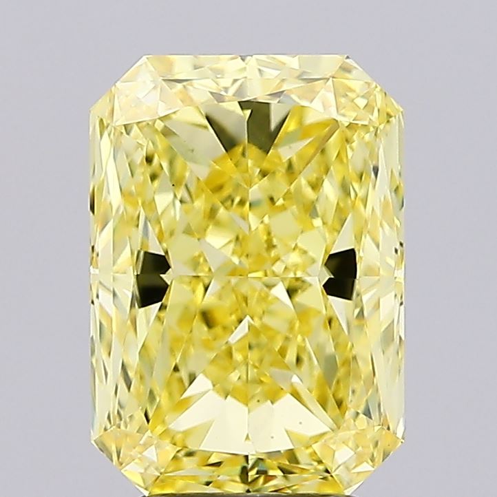 4.57 Carat Radiant Shaped, Excellent Cut, VS1 Clarity, IGI Certified Lab Grown Diamond