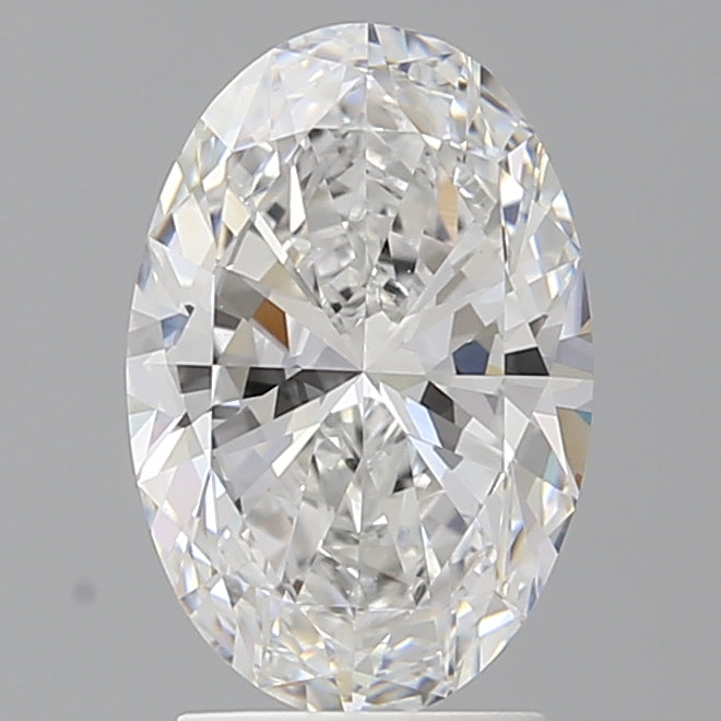 2.52 Carat Oval Shaped, Ideal Cut, E Color, VVS2 Clarity, IGI Certified Lab Grown Diamond
