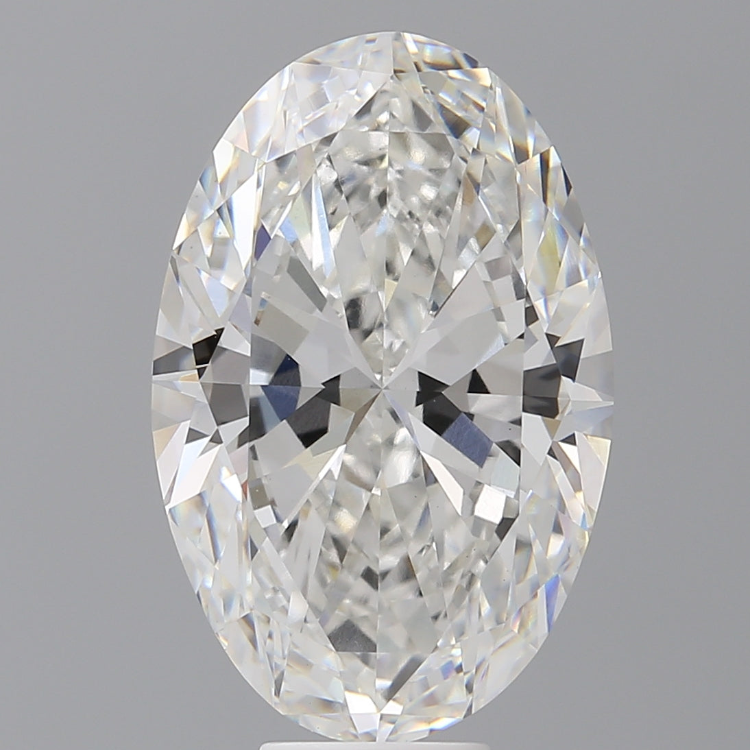 10.54 Carat Oval Shaped, Ideal Cut, F Color, VVS2 Clarity, IGI Certified Lab Grown Diamond