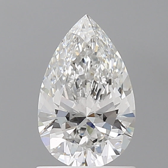 1.10 Carat Pear Shaped, Ideal Cut, E Color, VS1 Clarity, IGI Certified Lab Grown Diamond