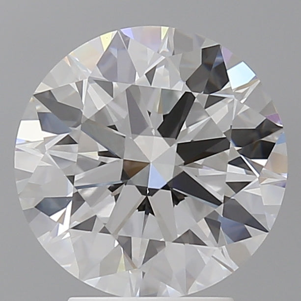 3.57 Carat Round Shaped, Ideal Cut, E Color, VVS2 Clarity, IGI Certified Lab Grown Diamond